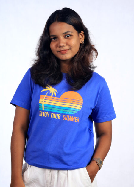 Royal blue t-shirt
