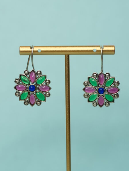 floral multicolour dangler